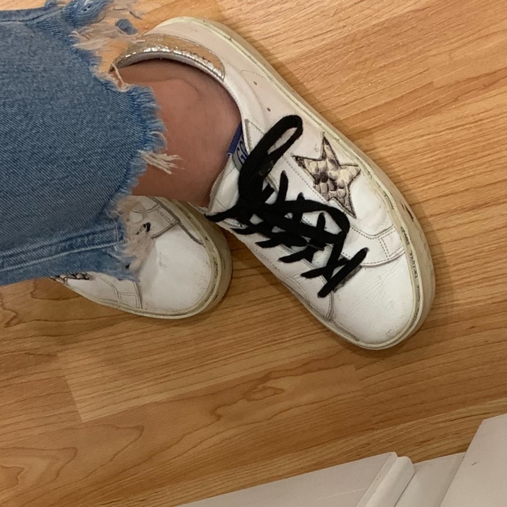 Golden Goose size 38 Hi Star basically brand new - Picture 4 of 10